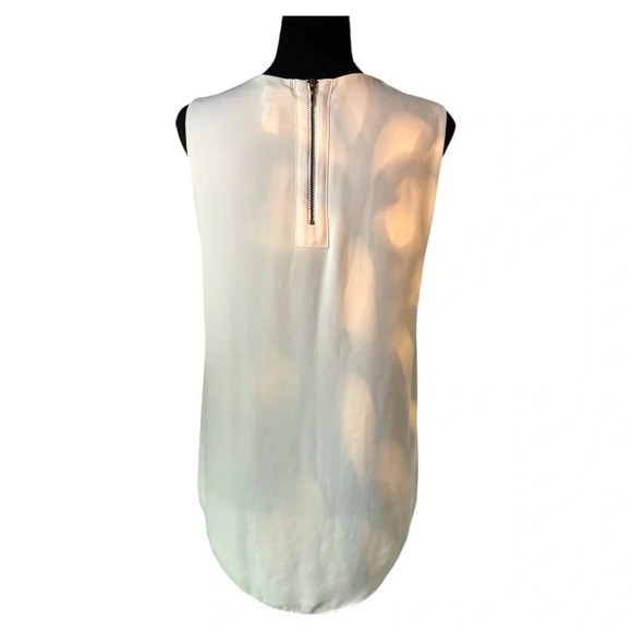 Chico's Layered Tank TopCream Size 0 - Picture 3 of 7